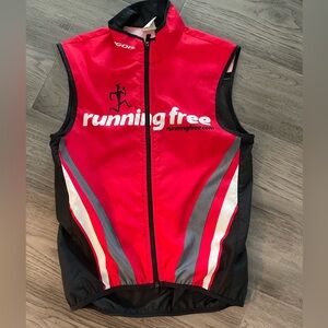 CW-X Red and Black Running Vest